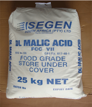 Acid Malic -C4H6O5 - Hóa Chất Thiên Nam Phong - Công Ty Cổ Phần Thiên Nam Phong